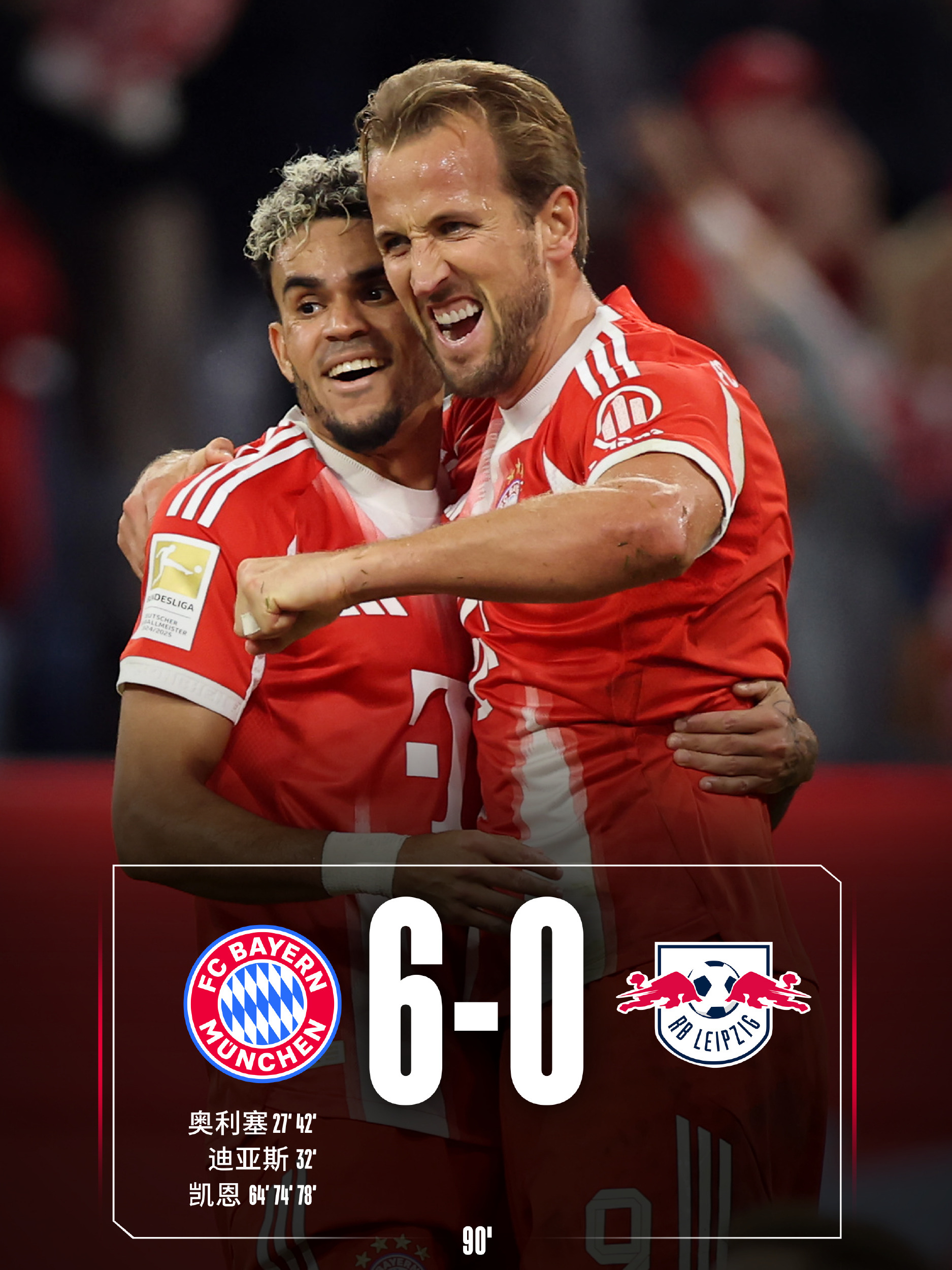 RB莱比锡大胜柏林赫塔，德甲排名攀升至第三的胜利表现